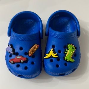Crocs Baby-Size 4 Baby- Blue
